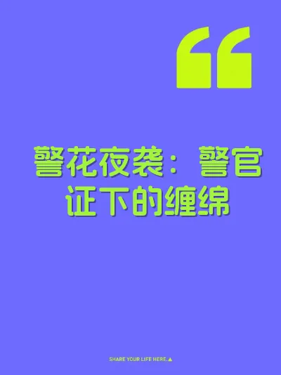 警花夜袭：警官证下的缠绵
