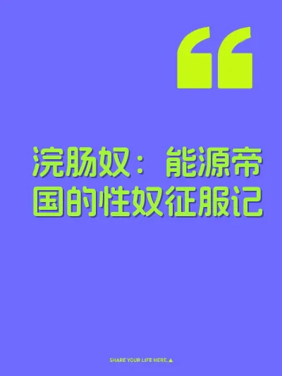 浣肠奴：能源帝国的性奴征服记