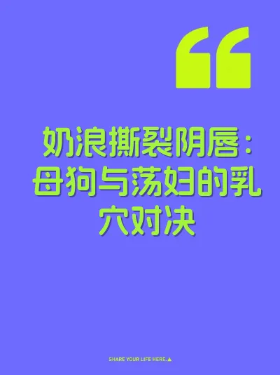 奶浪撕裂阴唇：母狗与荡妇的乳穴对决