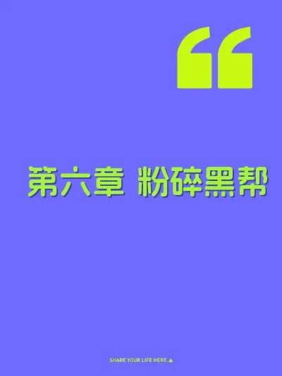 第六章 粉碎黑帮