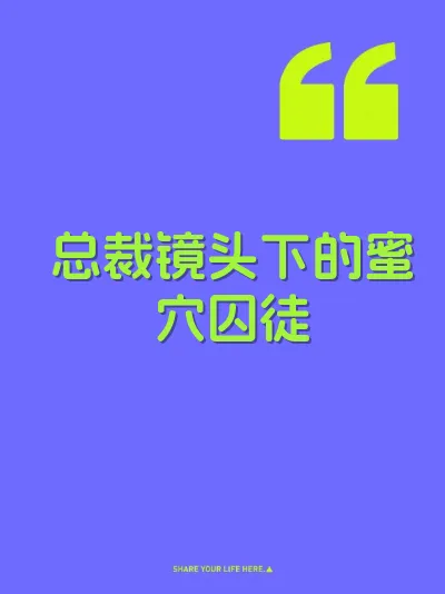 总裁镜头下的蜜穴囚徒