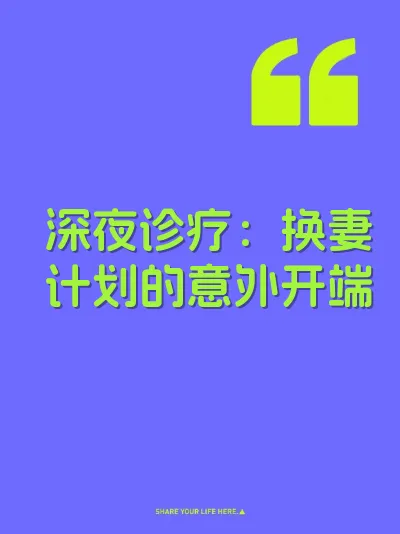 深夜诊疗：换妻计划的意外开端