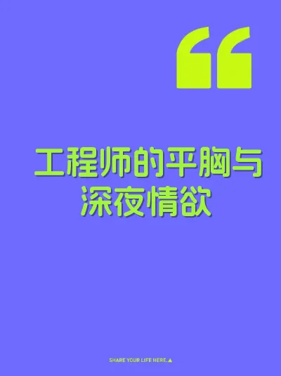 工程师的平胸与深夜情欲