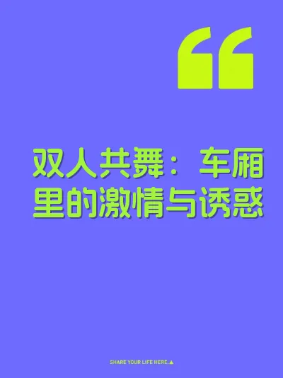 双人共舞：车厢里的激情与诱惑